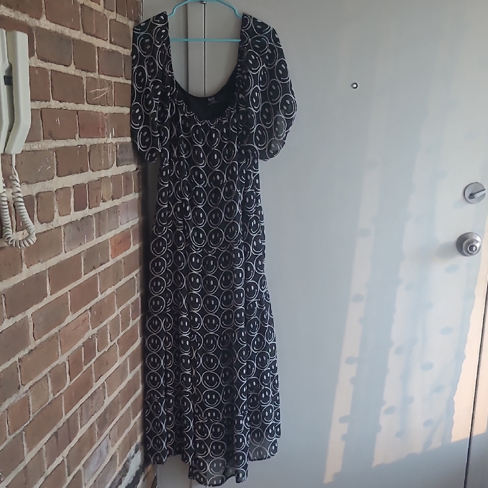 Dressed In Lala Smiley Face Dress